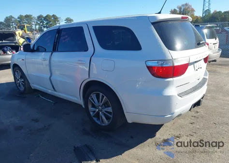 2013 Dodge Durango R/T z USA, uszkodzony, nr VIN 1C4SDHCT8DC520713